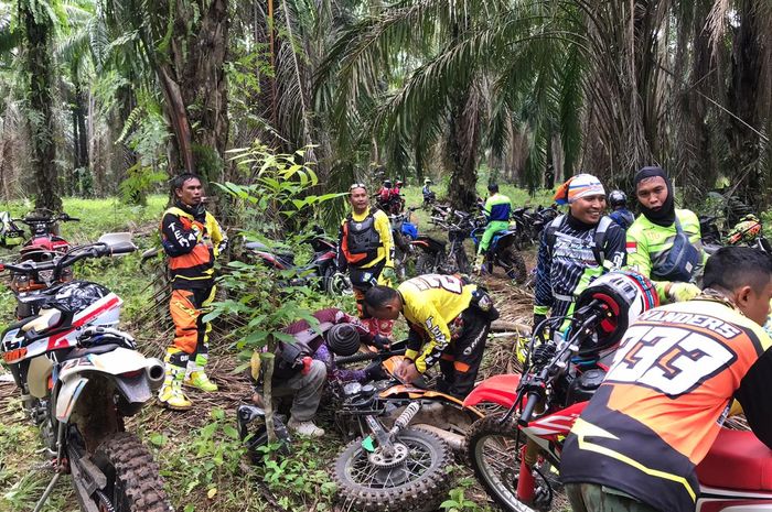 Arisan Ngetril garapan Komunitas Trail Lampung (Kutil)