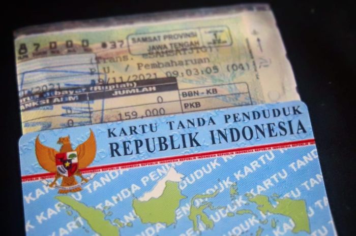 Bayar Pajak kendaraan jika KTP asli hilang