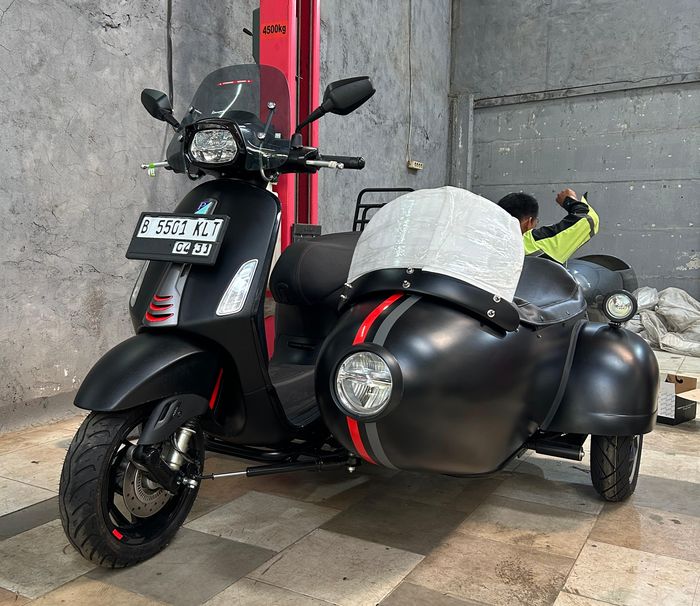 Scooter99 menerima pembuatan sespan untuk berbagai jenis motor