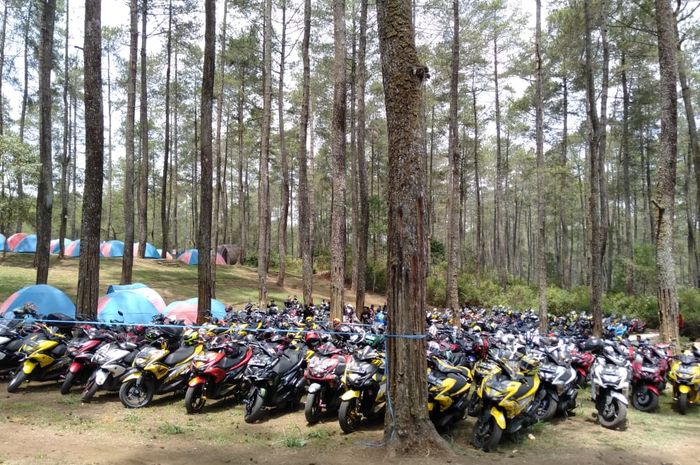 MAXI Yamaha Day Bandung, Rayakan Ulang Tahun Ke-3, Makin Seru Dengan Moto Camp