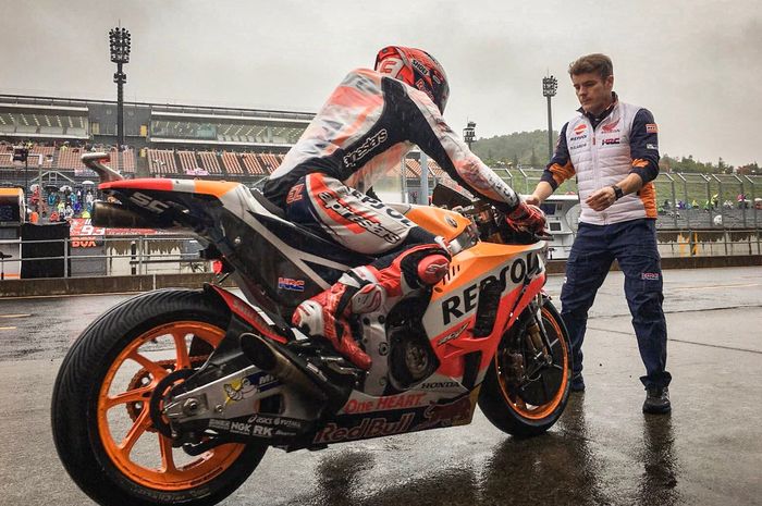 Marc Marquez kuasai latihan bebas pertama MotoP Jepang
