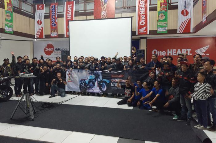 Keseruan acara CB150 Verza Saturdayride &amp;amp; Modification Garage