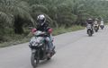 Libas Medan Buruk Pakai Motor Prima, Safety Riding Jangan Dilupa