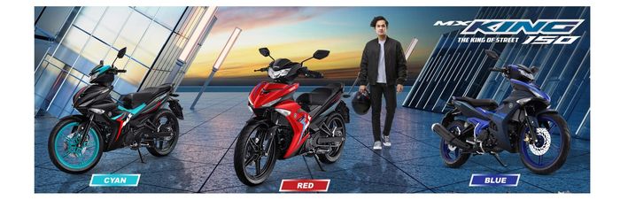 Pilihan warna Yamaha MX King 150