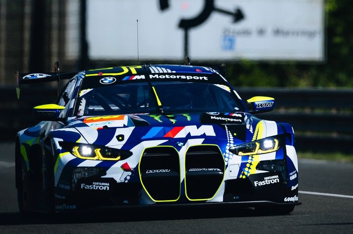 Valentino Rossi dkk di mobil WRT #46 gagal finis di Le Mans 24 Hours 2024