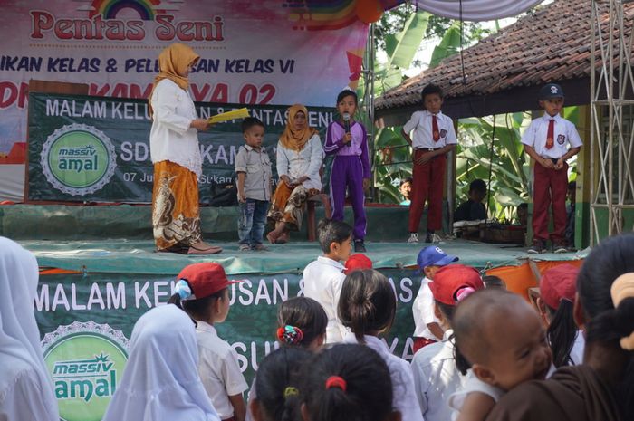 SDN 02 Sukamulya, Cikeruh, Bogor yang jadi pilot project Massiv Amal