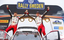 Menang di Reli Swedia, Elfyn Evans dan Toyota Yaris Menguasai Puncak Klasemen