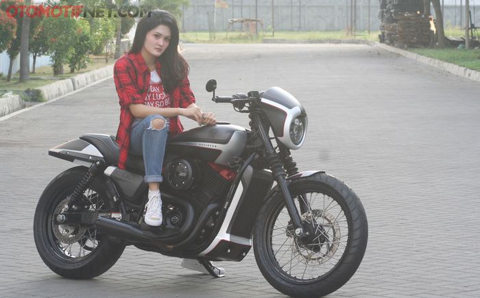 Modifikasi H-D Street 500 Solo