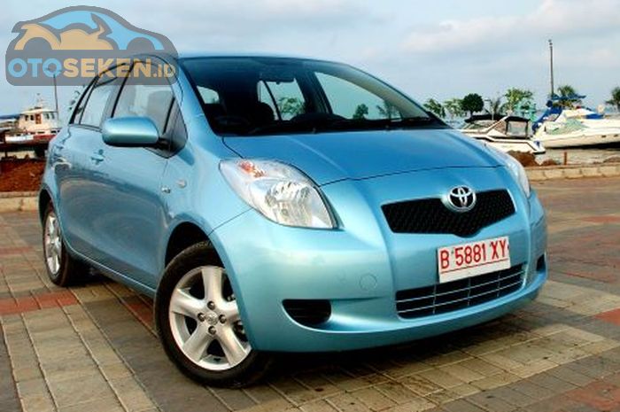 Spesifikasi mesin dan kisaran harga Toyota Yaris Bakpao seken tahun 2007.