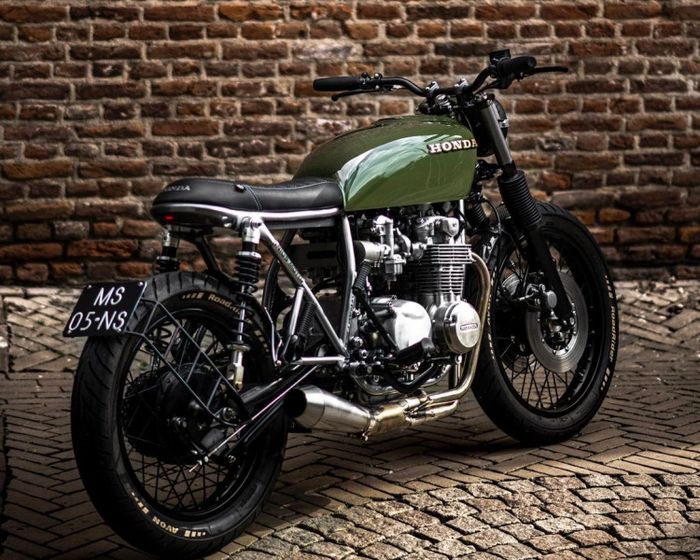 Honda CB550K brat style yang keren