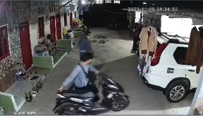 Motor milik Fidayana Sastra Dewi