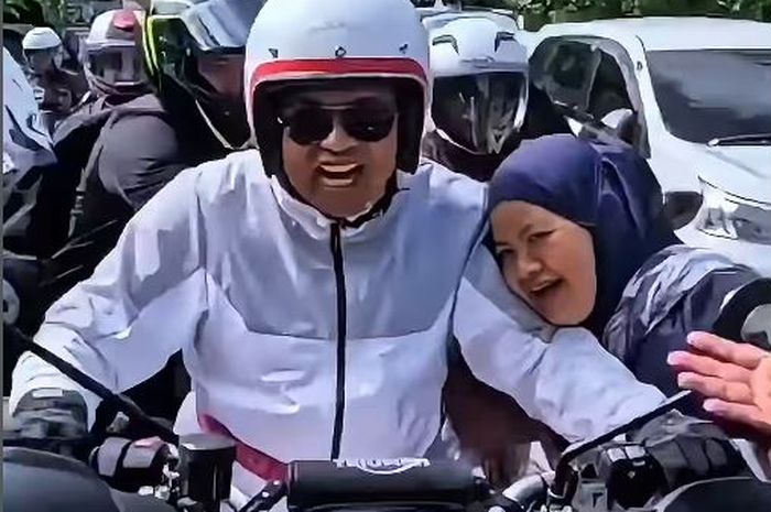 Gubernur Jawa Barat, Dedi Mulyadi keliling Jawa Barat naik Triumph Scrambler 1200 XE