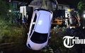 Gara-gara Karpet Honda Brio Nungging, Nyemplung Saluran Irigasi, Kok Bisa?