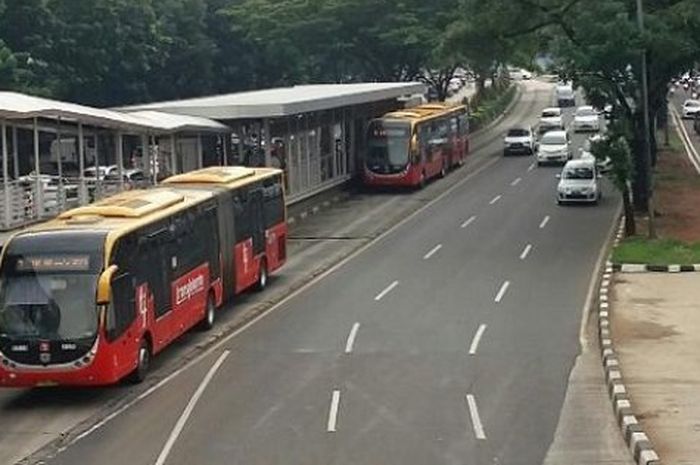 Ilustrasi Transjakarta