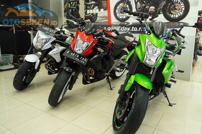 Kisaran harga Kawasaki ER-6n seken.