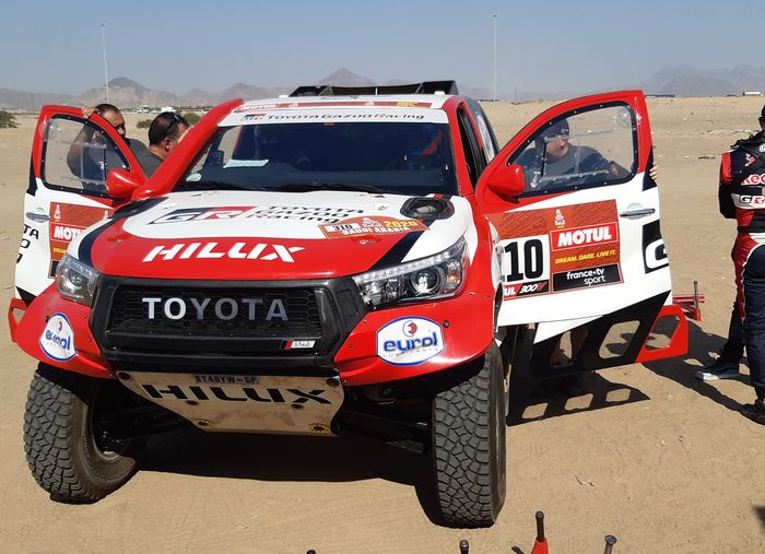 Toyota Hilux andalan Fernando Alonso untuk Reli Dakar 2020 di Arab Saudi