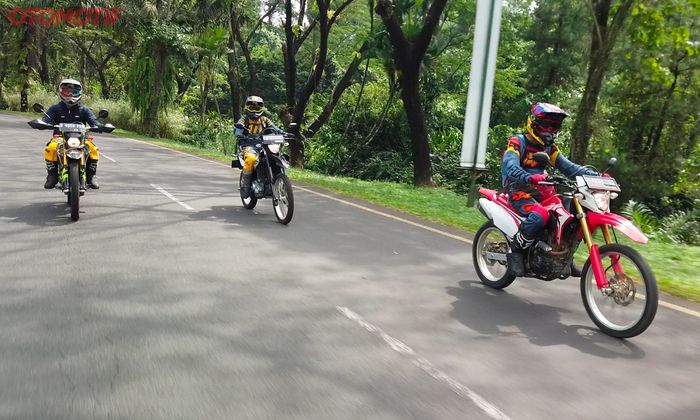 Komparasi Yamaha WR 155R vs Honda CRF150L vs Kawasaki KLX 150BF SE