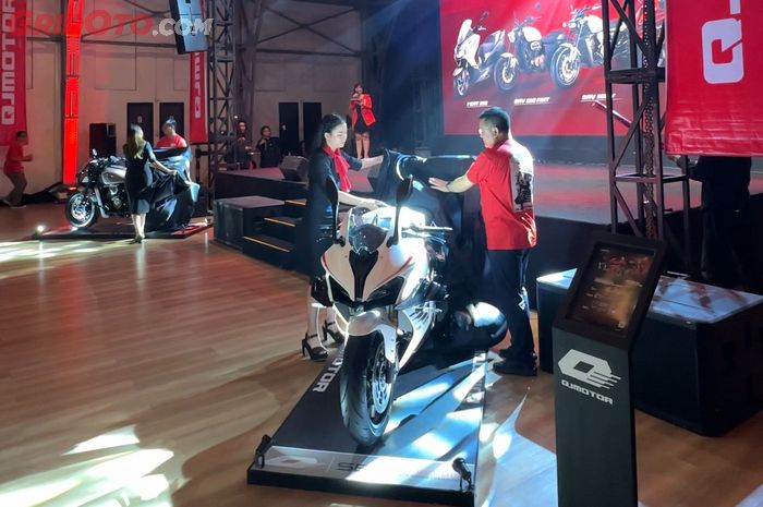 QJ Motor luncurkan 4 motor, mulai dari matic, sport cruiser hingga superbike
