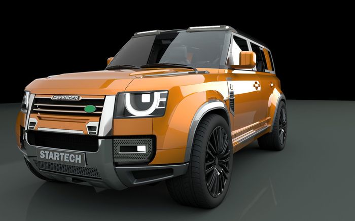 Body kit Startech untuk Land Rover Defender baru