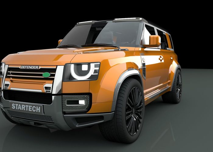 Startech Siapkan Body Kit Untuk Land Rover Defender Baru Makin Berotot - Gridoto.com
