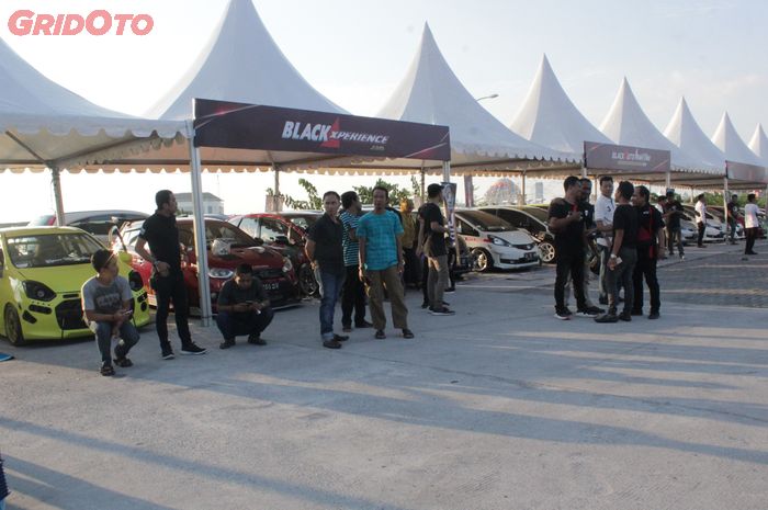Suasana di Black Auto Battle Makassar 2018
