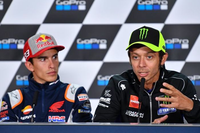 Marc Marquez dan Valentino Rossi akan kembali bersaing di MotoGP 2021