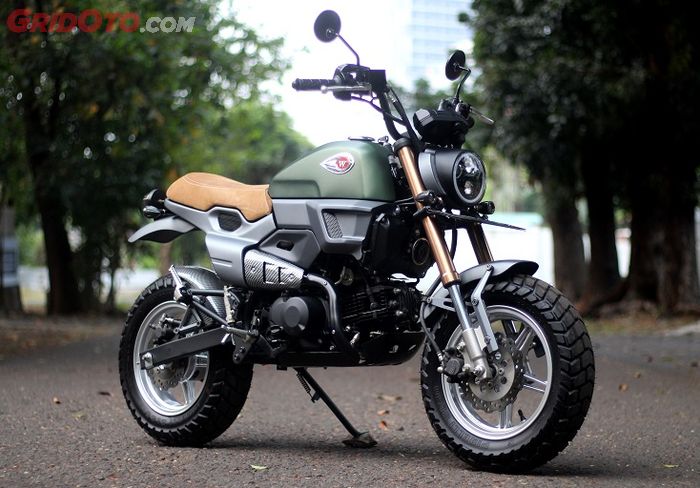 Modifikasi Kawasaki Z125 Pro 2017 