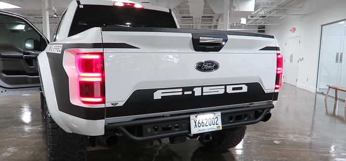 Tampilan belakang Ford F-150