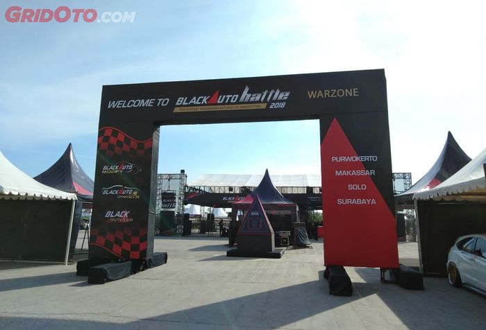 Gate Black Auto Battle seri Makassar