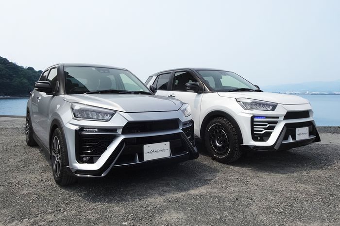 Modifikasi Toyota Raize dan Daihatsu Rocky bertampang Lamborghini Urus