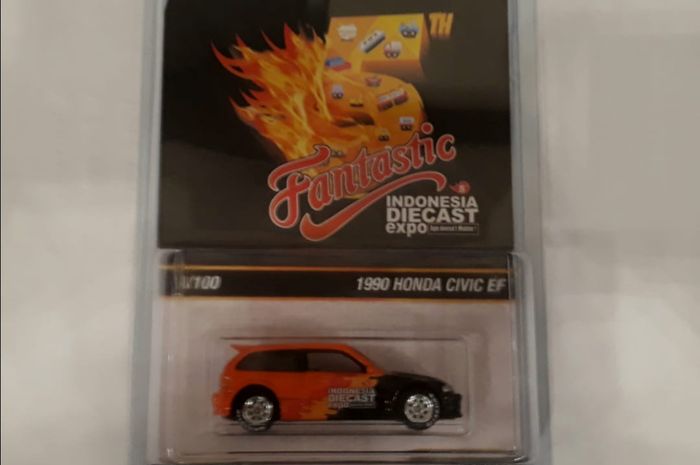 Diecast Honda Civic EF Nocan yang dilelang di Indonesia Diecast Expo (IDE) 2018