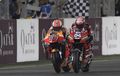 Gagal Salip Dovizioso di Tikungan Akhir, Marc Marquez Ngaku Senang Meski Kalah