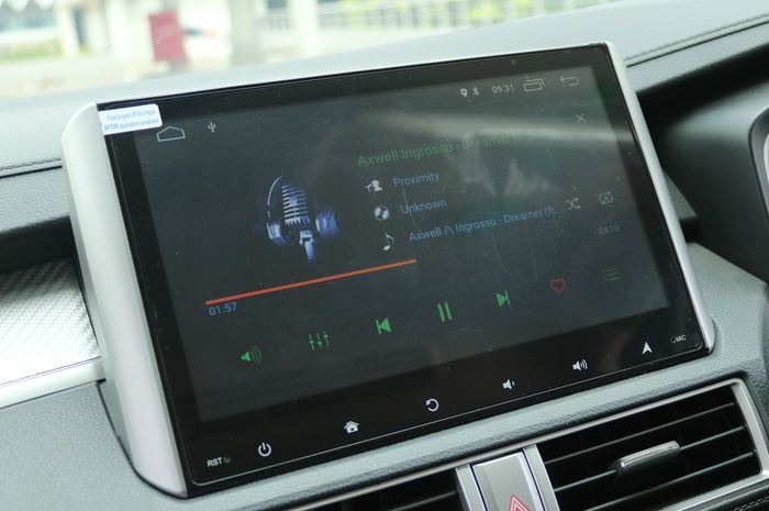 Head unit android Asuka XP 10 untuk Xpander dan Livina