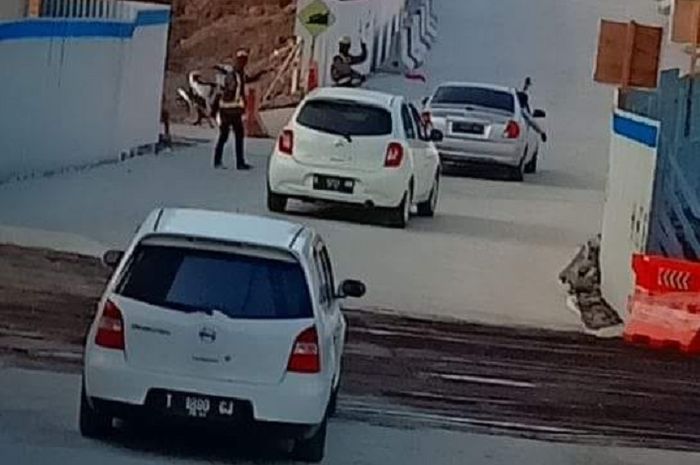 Tanjakan curam di tol fungsional Salatiga - Kartasura