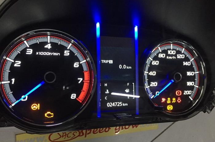 Custom speedometer Mitsubishi Xpander ala Toyota Fortuner VRZ