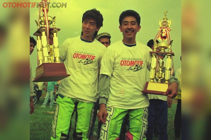 Frans dan Piters Tanujaya, kakak beradik legenda motocross Indonesia