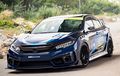 Honda Civic Turbo Dandan Racing, Wajah Sangar Bertabur Part Karbon