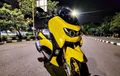 Sorot Lampu Dual Proyektor, Yamaha All New NMAX Kuning Tampil Racing