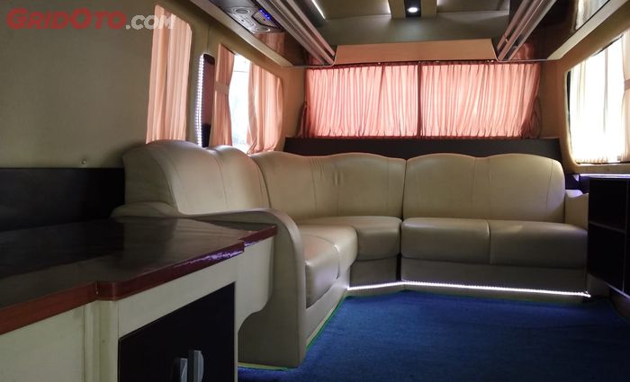 Kabin bus bisa diubah personal dan lebih nyaman