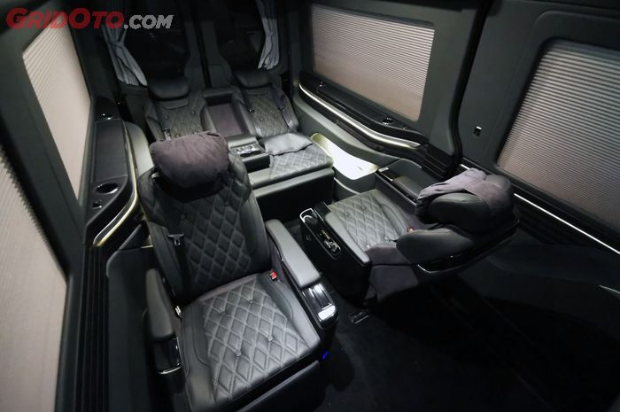 Modifikasi kabin Mercedes-Benz Sprinter A2 ala campervan mewah Lombardi