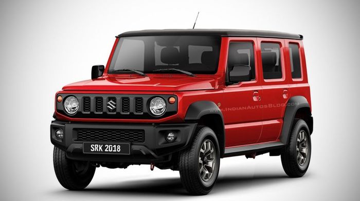 Render Suzuki Jimny 5 pintu