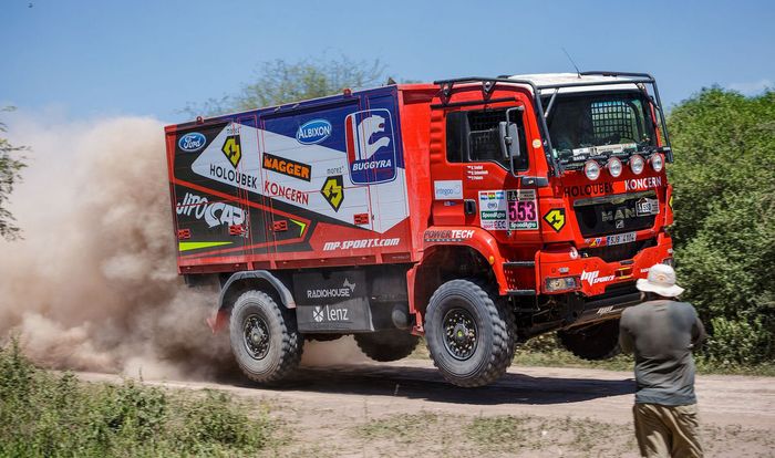 MAN, truk asal Jerman ini sudha lama berkompetisi di Reli Dakar seperti pada 2017 lalu