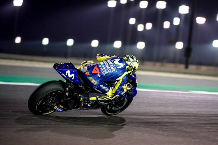 Valentino Rossi di MotoGP Qatar 2018