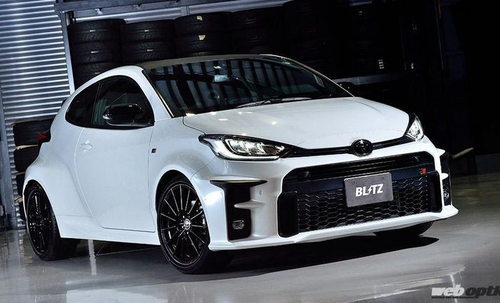 Modifikasi Toyota GR Yaris hasil racikan Blitz, Jepang