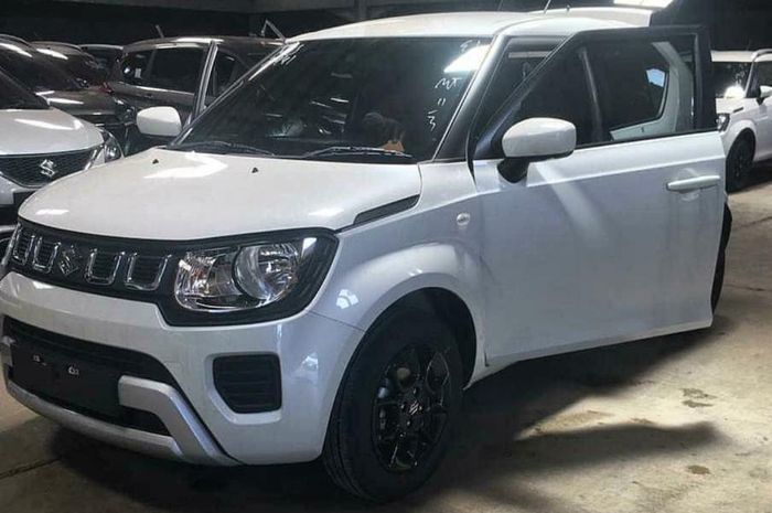 Suzuki Ignis facelift berkelir putih