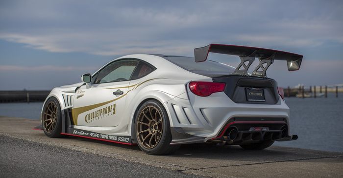 Tampilan belakang Subaru BRZ garapan Bulletproof Automotive