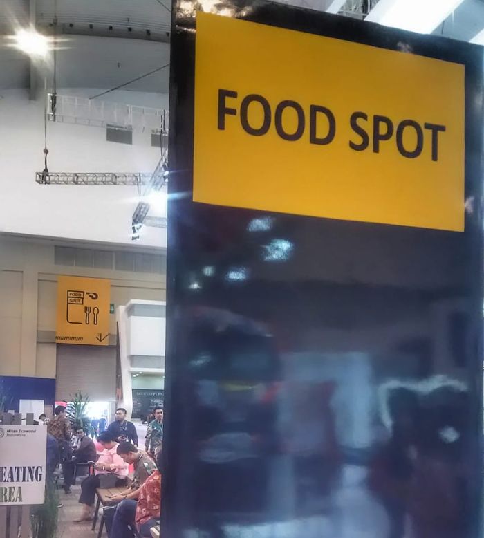 Food spot di dalam area GIIAS 2019