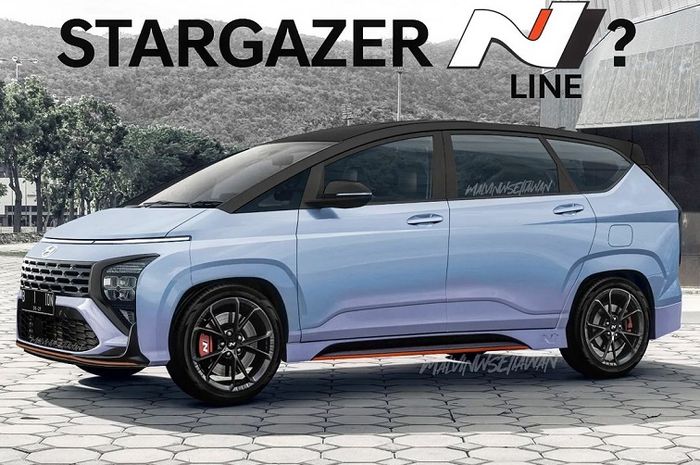 Modifikasi Hyundai Stargazer dengan trim N-Line versi digimod alias digital