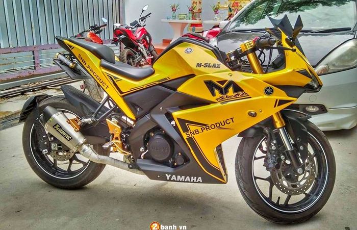 Yamaha Xabre pakai fairing jadi cakep