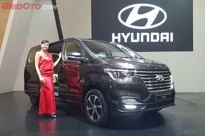 Ilustrasi mobil baru Hyundai H-1 di GIIAS 2018